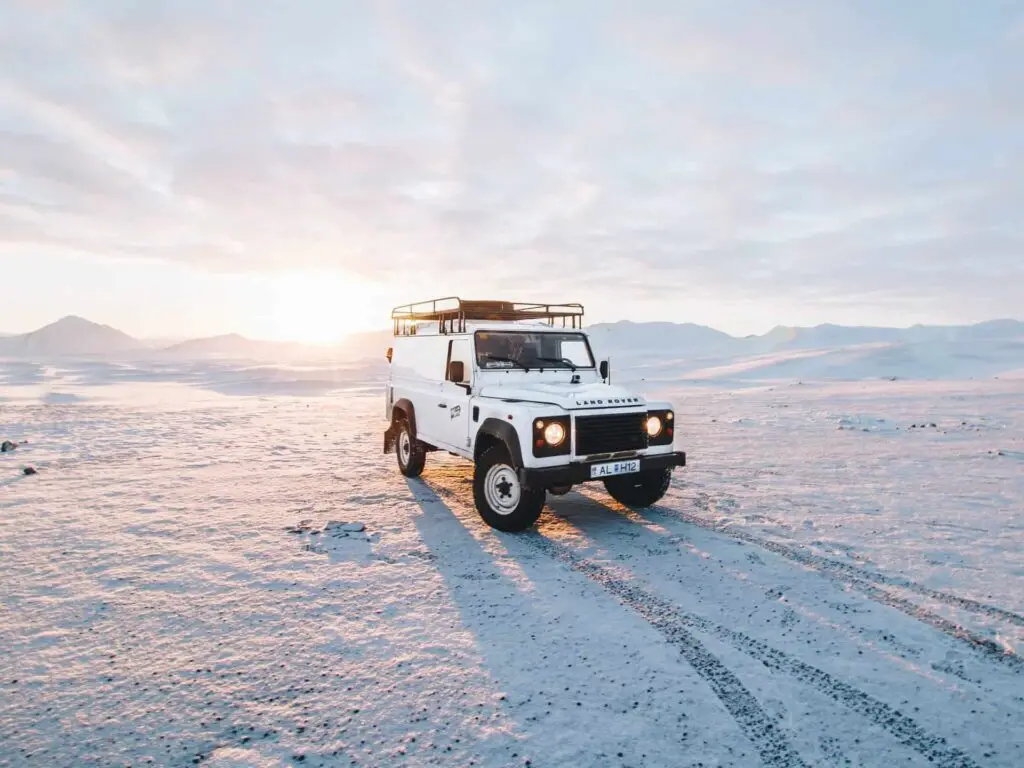 4x4 in IJsland - Is dat echt nodig? 41 4x4 IJsland in de sneeuw