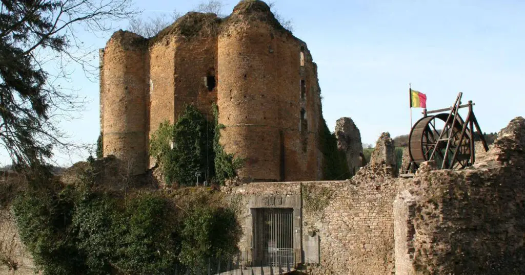 Het Kasteel van Franchimont, wandelroute in Belgie