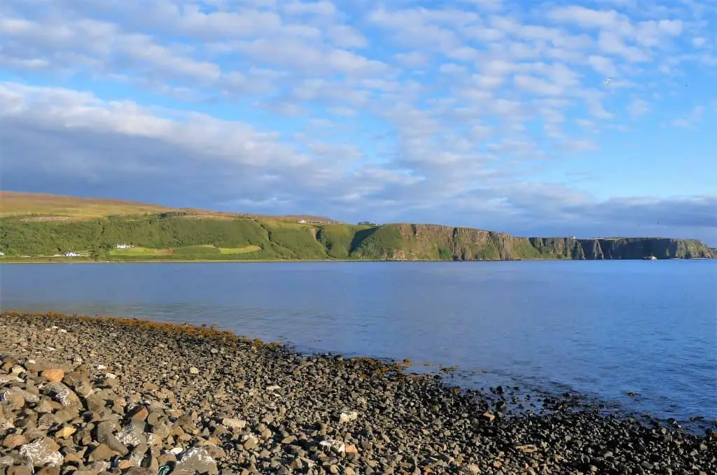 Isle of Skye, Schotland 2 baai van uig, skye, schotland