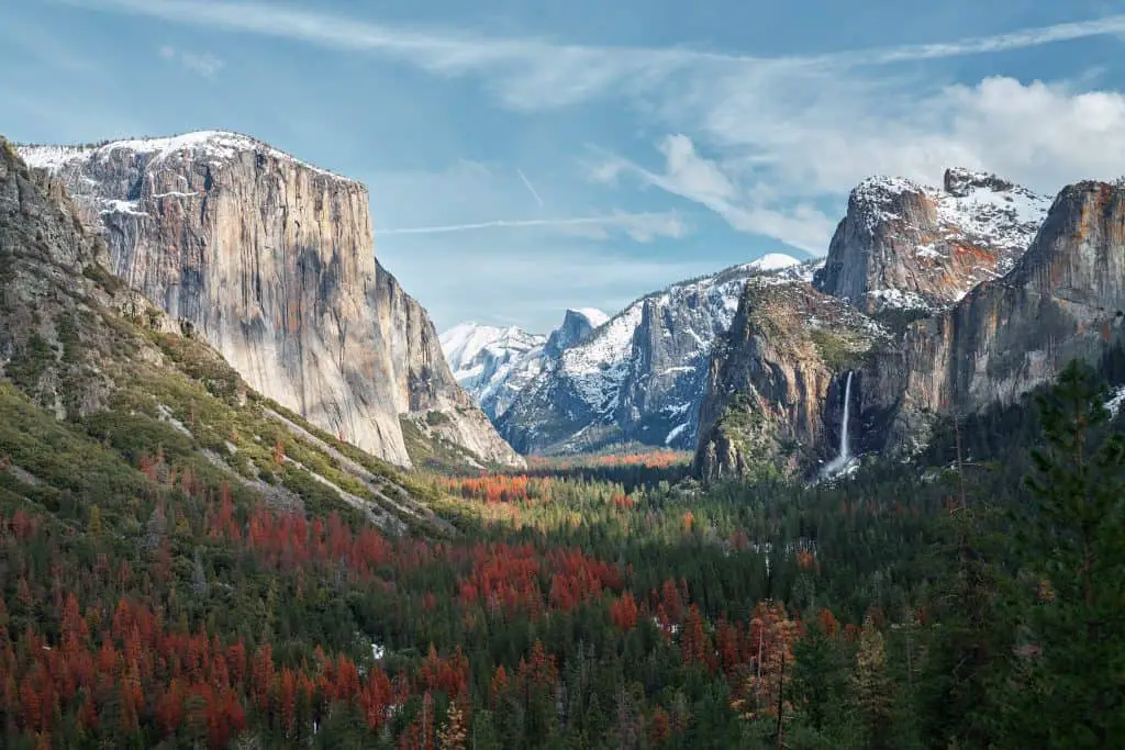 De mooiste Nationale parken wereldwijd 5 Yosemite National Park