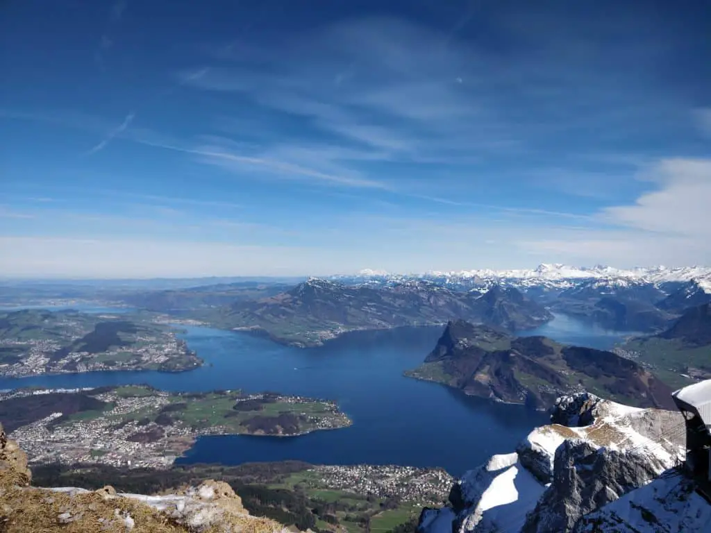 Dagje Luzern - Alle bezienswaardigheden op rij! 4 Uitzicht vanaf mount pilatus