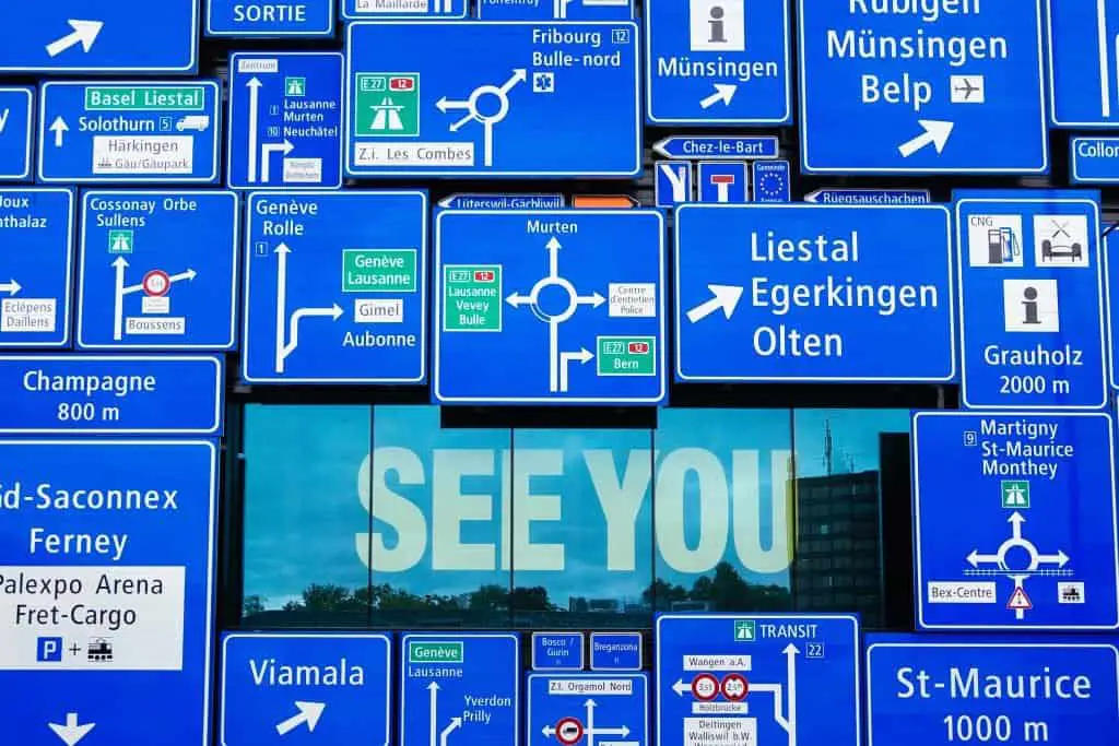 Dagje Luzern - Alle bezienswaardigheden op rij! 12 verschillende verkeersborden