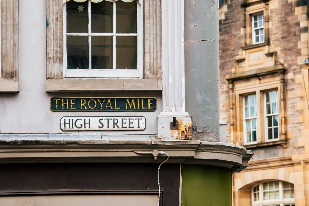 De 26 leukste bezienswaardigheden in Edinburgh 6 The Royal Mile in Edinburgh