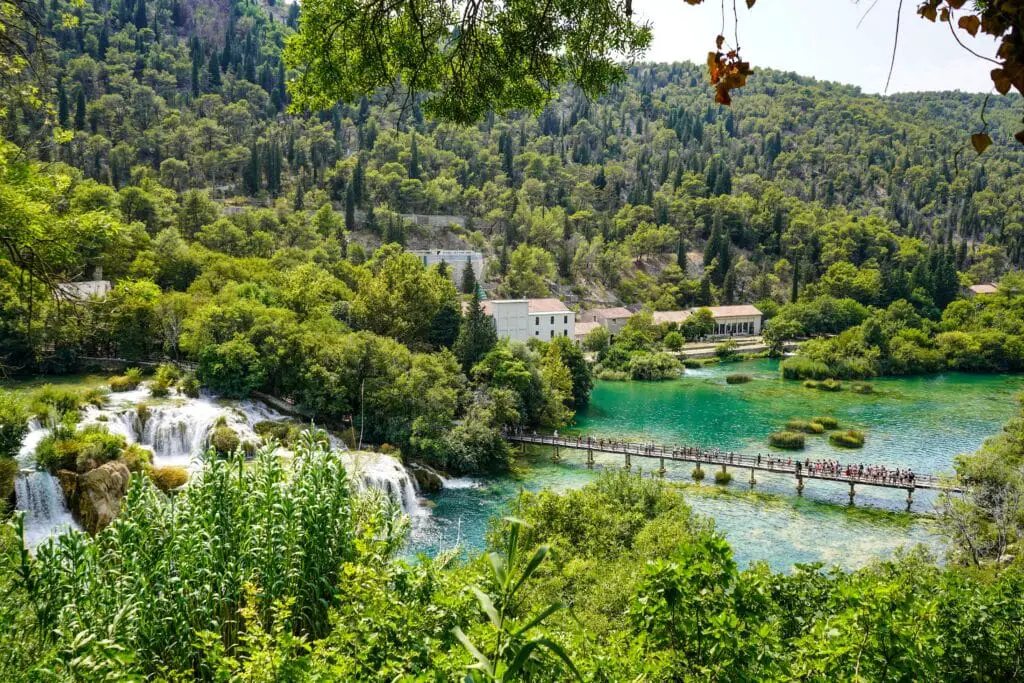 Krka Watervallen- de complete gids 8 Wandelen Krka nationaal park