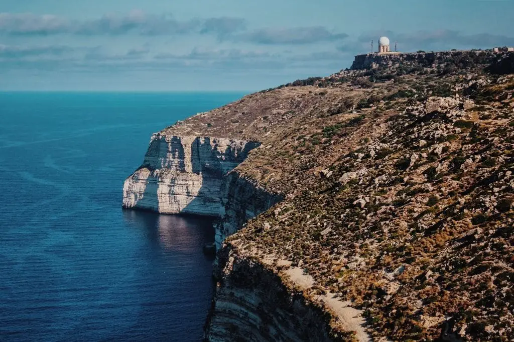 Mooiste Bezienswaardigheden Malta 9 De kliffen van Dingli, Malta